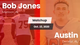 Matchup: Bob Jones HS vs. Austin  2020