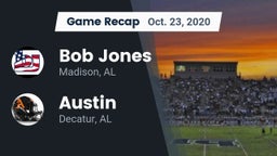 Recap: Bob Jones  vs. Austin  2020