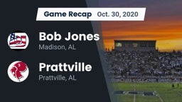 Recap: Bob Jones  vs. Prattville  2020