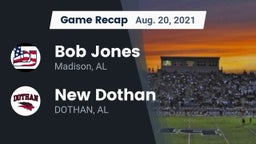 Recap: Bob Jones  vs. New Dothan  2021