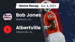 Recap: Bob Jones  vs. Albertville  2021