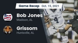 Recap: Bob Jones  vs. Grissom  2021