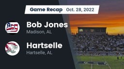 Recap: Bob Jones  vs. Hartselle  2022