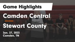 Camden Central  vs Stewart County  Game Highlights - Jan. 27, 2023