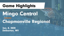 Mingo Central  vs Chapmanville Regional Game Highlights - Jan. 8, 2020