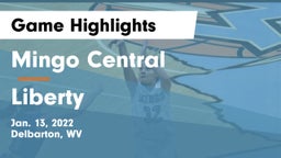 Mingo Central  vs Liberty  Game Highlights - Jan. 13, 2022