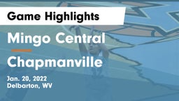 Mingo Central  vs Chapmanville  Game Highlights - Jan. 20, 2022