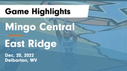 Mingo Central  vs East Ridge Game Highlights - Dec. 20, 2022