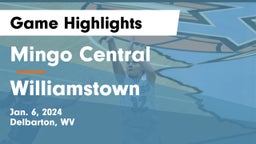 Mingo Central  vs Williamstown  Game Highlights - Jan. 6, 2024