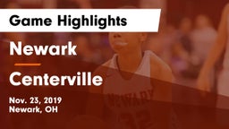 Newark  vs Centerville Game Highlights - Nov. 23, 2019