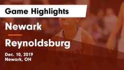Newark  vs Reynoldsburg Game Highlights - Dec. 10, 2019