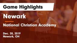 Newark  vs National Christian Academy Game Highlights - Dec. 28, 2019