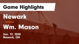 Newark  vs Wm. Mason  Game Highlights - Jan. 19, 2020