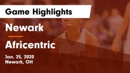 Newark  vs Africentric  Game Highlights - Jan. 25, 2020