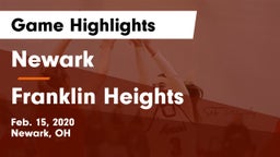 Newark  vs Franklin Heights  Game Highlights - Feb. 15, 2020