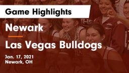 Newark  vs Las Vegas Bulldogs Game Highlights - Jan. 17, 2021