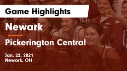 Newark  vs Pickerington Central  Game Highlights - Jan. 22, 2021