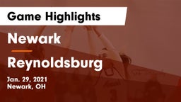 Newark  vs Reynoldsburg  Game Highlights - Jan. 29, 2021