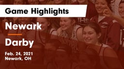 Newark  vs Darby  Game Highlights - Feb. 24, 2021