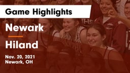 Newark  vs Hiland  Game Highlights - Nov. 20, 2021