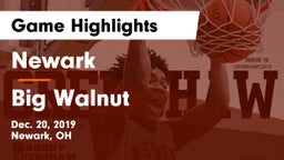 Newark  vs Big Walnut Game Highlights - Dec. 20, 2019