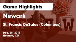 Newark  vs St. Francis DeSales  (Columbus) Game Highlights - Dec. 28, 2019