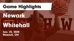 Newark  vs Whitehall Game Highlights - Jan. 25, 2020
