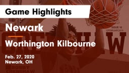 Newark  vs Worthington Kilbourne  Game Highlights - Feb. 27, 2020