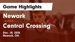 Newark  vs Central Crossing  Game Highlights - Dec. 18, 2020