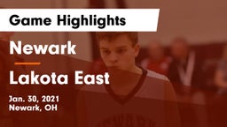 Newark  vs Lakota East  Game Highlights - Jan. 30, 2021