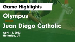 Olympus  vs Juan Diego Catholic  Game Highlights - April 14, 2022