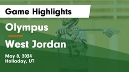 Olympus  vs West Jordan  Game Highlights - May 8, 2024