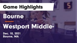 Bourne  vs Westport Middle- Game Highlights - Dec. 10, 2021