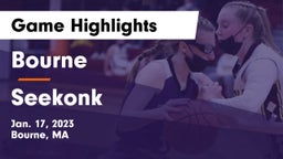 Bourne  vs Seekonk  Game Highlights - Jan. 17, 2023
