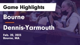 Bourne  vs Dennis-Yarmouth  Game Highlights - Feb. 20, 2023