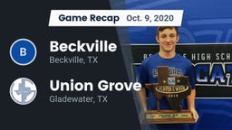 Recap: Beckville  vs. Union Grove  2020