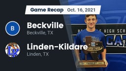 Recap: Beckville  vs. Linden-Kildare  2021