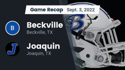 Recap: Beckville  vs. Joaquin  2022
