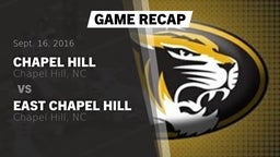 Recap: Chapel Hill  vs. East Chapel Hill  2016