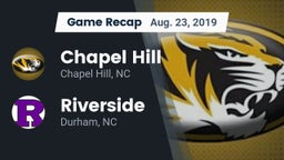 Recap: Chapel Hill  vs. Riverside  2019