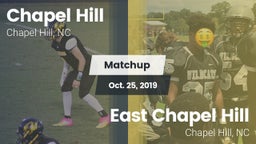 Matchup: Chapel Hill High vs. East Chapel Hill  2019