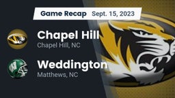 Recap: Chapel Hill  vs. Weddington  2023