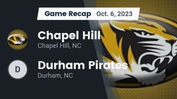 Recap: Chapel Hill  vs. Durham Pirates 2023