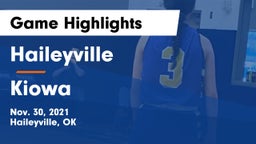 Haileyville  vs Kiowa  Game Highlights - Nov. 30, 2021