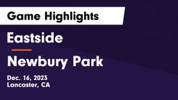 Eastside  vs Newbury Park  Game Highlights - Dec. 16, 2023