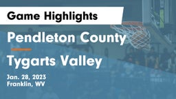 Pendleton County  vs Tygarts Valley  Game Highlights - Jan. 28, 2023