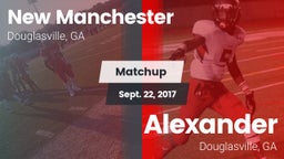 Matchup: New Manchester High vs. Alexander  2017