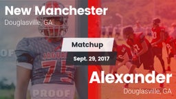 Matchup: New Manchester High vs. Alexander  2017