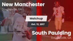 Matchup: New Manchester High vs. South Paulding  2017