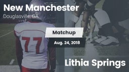 Matchup: New Manchester High vs. Lithia Springs 2018